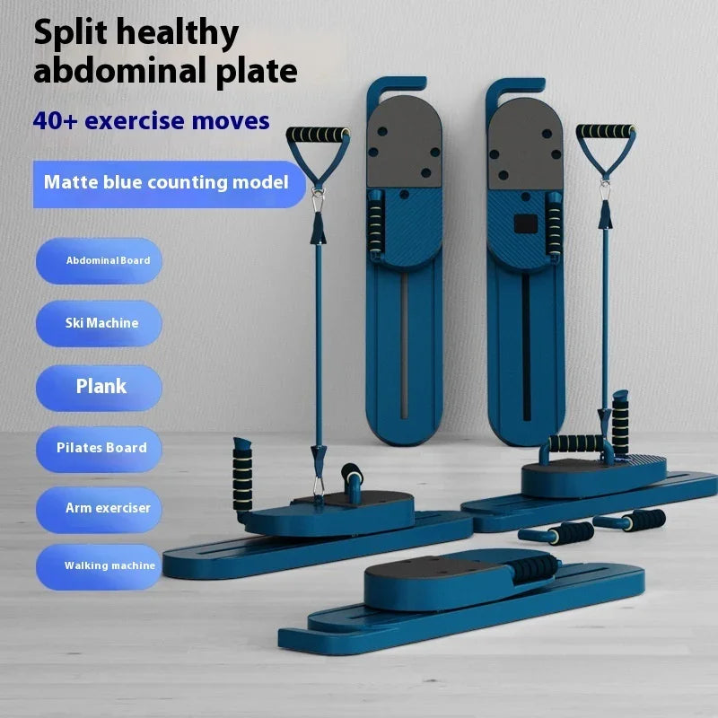 Planche de fitness Pilates multifonctionnelle avec équipement d'entraînement