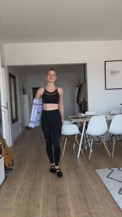 Roue et planche de fitness multi-usages pour les entraînements à domicile, équipement d'entraînement complet pour hommes et femmes